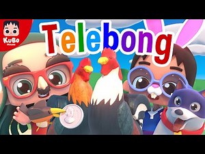 TELEBONG | Nursery Rhymes | Awiting Pambata | Animated Filipino Folk Song (Kubo House)