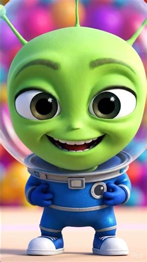 Cute Alien Dance Took Over Earth 👽🔥 | Funny Shorts