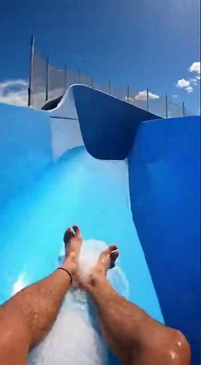 Extreme Water Slide POV 😱 | GoPro Speed Ride! #ExtremeWaterSlide #Adrenaline #POVShorts