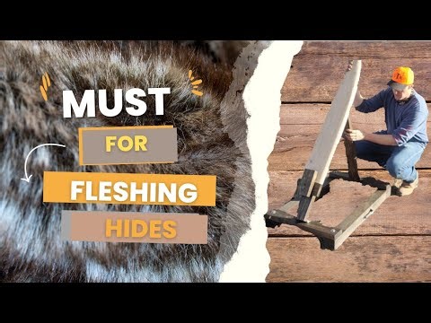 Must For Fleshing Hides ( Folding Fleshing Stand )