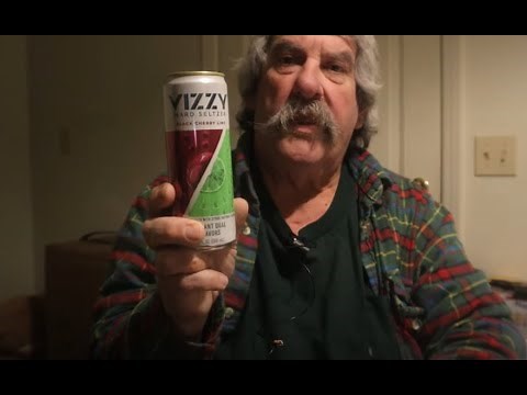 Vizzy Hard Seltzer Black Cherry Lime Review Soft Spoken ASMR