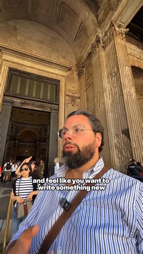 🤨 Who really built the Pantheon of Rome? People say it’s Emperor Hadrian, but clearly in the front it say Marcus Agrippa! Here’s the full story. | Urbanist Ariel