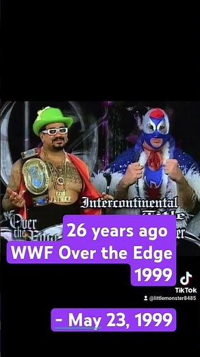 26 years ago WWF Over the Edge 1999- May 23, 1999