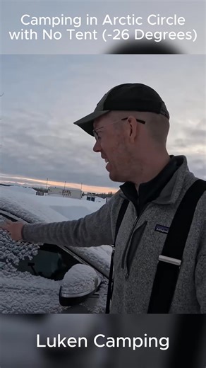 76K views · 1.1K reactions | Camping in Arctic Circle with No Tent -26 Degrees Ep2 | I Film Alone | Facebook