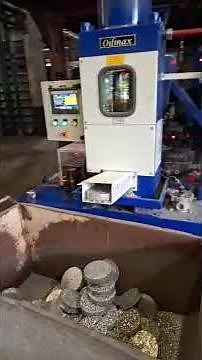 🔧 Chip Compactor for Aluminium Chips | Dual Machine Setup | Oilmax Systems