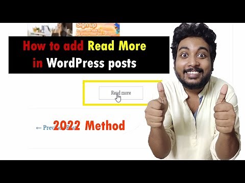 How to add read more in WordPress posts | Add read more button in WordPress read more plugin free