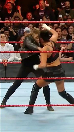 Ronda Rousey Destroys Absolution #wwe #rondarousey #wrestling #shorts #viral #babymonster