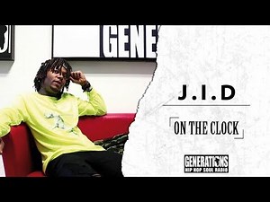 J.I.D - INTERVIEW "ON THE CLOCK" (Live des studios de Générations)