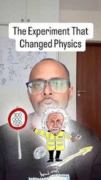 The Experiment that changed physics #relativity #einstein #shorts