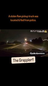 7.5K reactions · 236 shares | Thornton, CO •A stolen Ram pickup truck was located & fled from police. •Colorado State Patrol Troopers assisted the local PD & latched The Grappler onto the fleeing truck - caused both vehicles to crash. •Truck thief arrested. *The State should sue him for damages. | Police.Law.News | Facebook