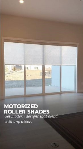 Motorized Roller Shades