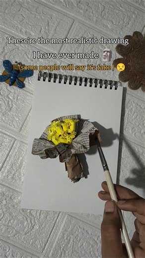 Wait... These Aren't Real? 😳 | My Most Realistic Drawings Ever ✍️🔥 #shorts #viralshort