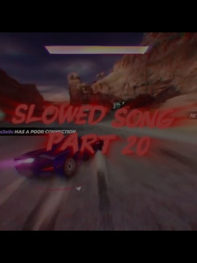slowed song part 20 song: all blue | game: asphalt 20 #slowed #song #slowedsongs #funk #fyp
