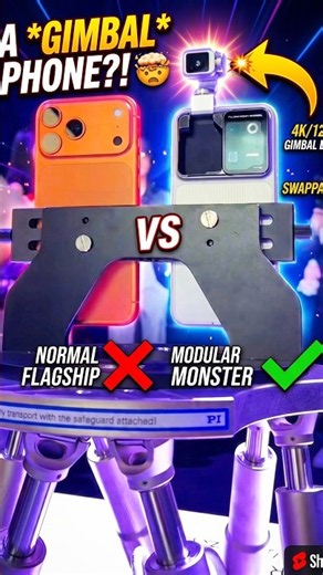 A REAL Robot Camera Inside A Phone 😳#shorts
