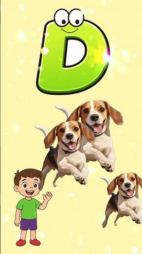 Which One Is D? 🐈 Learn Letter D for Kids | Preschooler