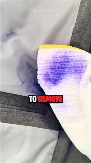 How To Remove Ink From Clothes 😱