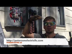 Residential Electrical Service Change With Bypass Lever Meter