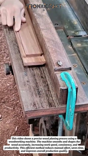 Efficient Wood Planing Process Using a Woodworking Machine | Boost Productivity