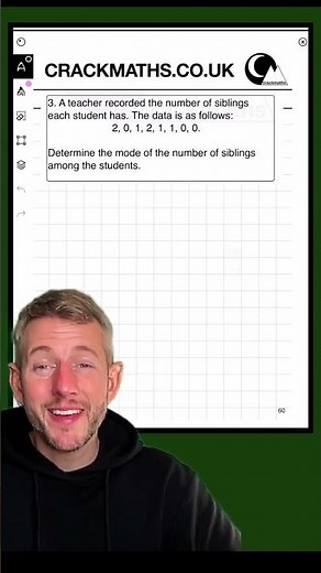 60. THE MODE - Calculating the Mode from Collections of Data