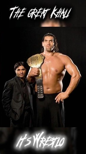 The story of gaint in wwe the great Khali warrior in wwe history ☠️⚡brutal #wwe #shorts #khali