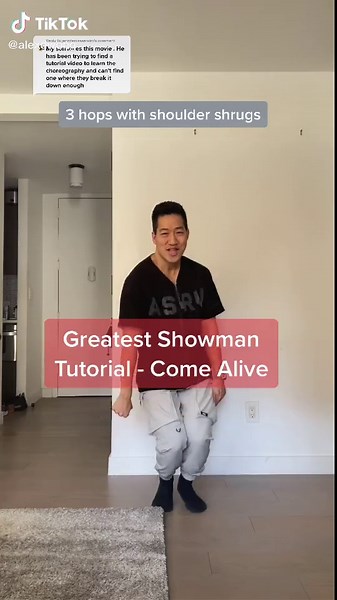 Greatest Showman Dance Tutorial - Come Alive