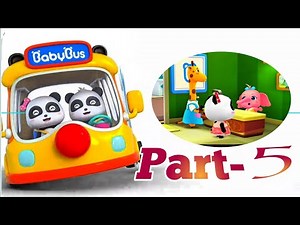 BabyBus School Bus Gameplay Walkthrough 2025 | Fun Learning Games for Kids & Toddlers part -5