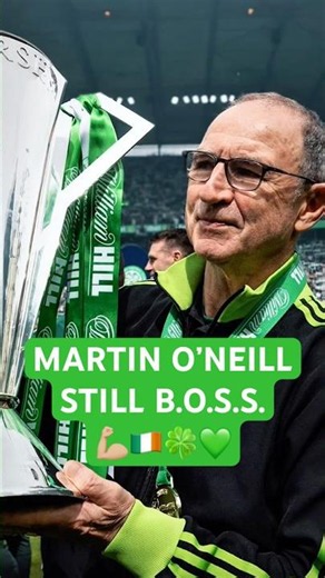 💪🏼🇮🇪🍀 Welcome home Celtic FC legend Martin O’Neill! | STILL B.O.S.S. #celtic #celticfc