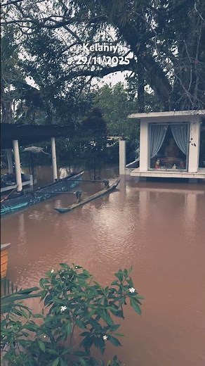 Kelaniya River Flooding Today 🌧️ | Nagalagam Water Level 6.20m | Sri Lanka Flood Update #shorts