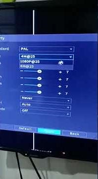 How to Change Camera Resolution from 2 MP but XVR Supports 2 MP