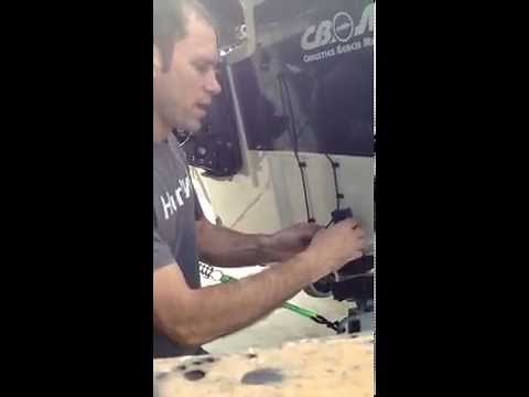 Installation of HUMMIMBIRD Transducer Spray Guard/Deflector