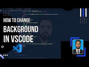 How to Change Background in Visual Studio Code | Tutorial 2023