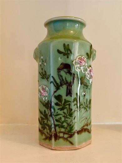 20th Century Antique Japanese Seto-ware Meiji Glazed Celadon Jar - Etsy