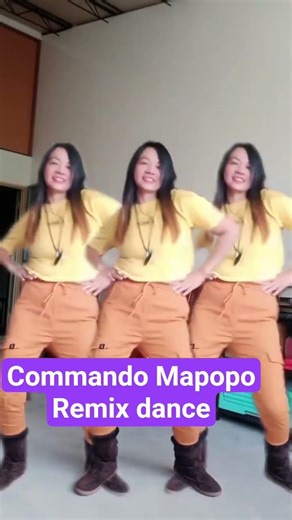 Commando Mapopo Remix Dance//Angel Violet Vlogz #nocopyrightinfringementintended #tiktok #viral