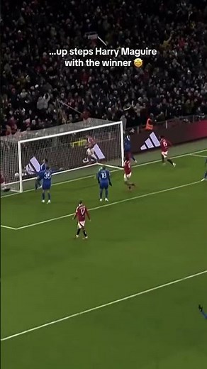 Maguire LOVES a Winner! 🤩