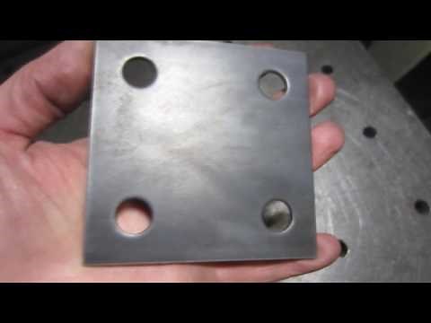 Punching Metal In An Ironworker