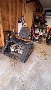 @wheelchairwoodworker getting it done with his #thetrackchair! Thanks for taking us along! 💪🏽🪵 #Trackchair #unlockadventure #AllTerrainWheelchair #OffroadWheelchair | Trackchair