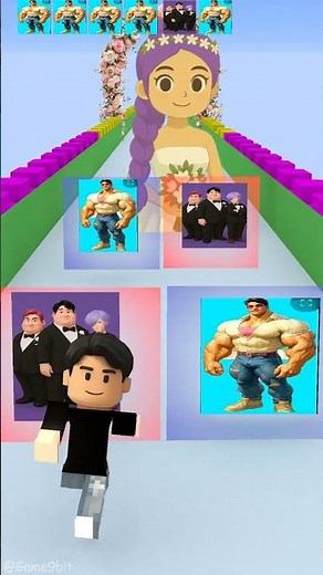 Help Thin Jinu Roblox marry the bride Rumi!