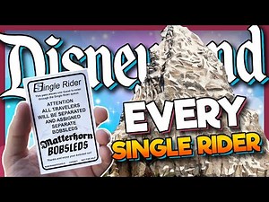 EVERY Single Rider Line at Disneyland & DCA and How it Works