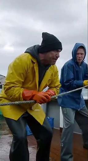 Giant Shark Attacks the Catch—Line Nearly Snaps!