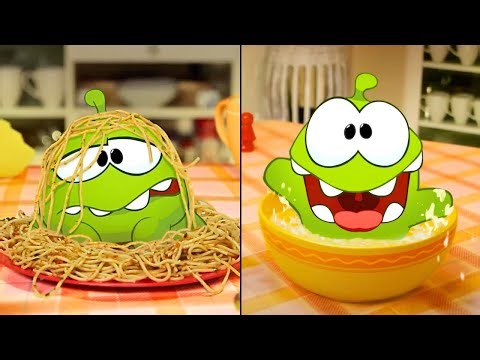 Om Nom Stories Season 1 Part 3 - Noodles And Soap Bath | Cute Cartoons For Kids