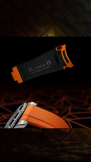 🔥 Rubber B - VulChromatic® Classic Series for Rolex Explorer II 42mm (Ref. 226570) Dual-colored Mandarin Orange VC Jet Black rubber meets flawless Swiss precision. Featuring Blocked Integration® for a perfect motionless mount and handcrafted Vulcanized Rubber built to endure any adventure. This Halloween, the explorer’s spirit burns brighter than ever. #rubberb #rolexexplorerii #vulchromatic #swissmade #luxurywatchstrap #mandarinorange #alwaysandforeverswissmade #blockedintegration #halloweened