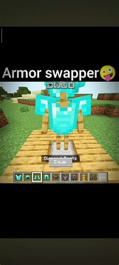 Mincraft armor swapper ☠️☠️☠️