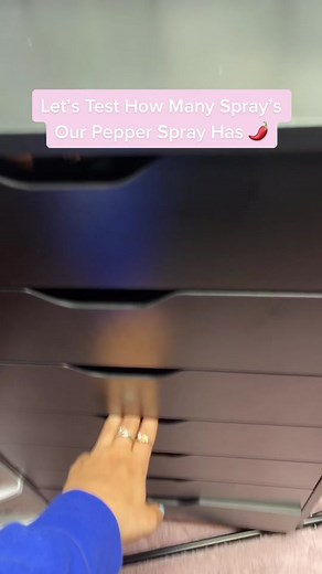 How Many Sprays Does Our Pepper Spray Have? Let's Test! 🌶