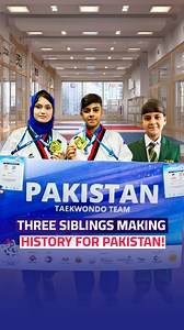19K views · 597 reactions | Three Siblings From Pakistan Making History! Watch the inspiring story of Aysha Ayaz, Zaryab Khan and Gulalai Ayaz - Taekwondo Champions from Swat - three siblings raising the Pakistan flag high led by their committed father. #Emiratesloves #taekwondo #pakistanisintaekwando #ayshaayaz #combatsports #pakistaniathletes | Emirates Loves Pakistan | Facebook