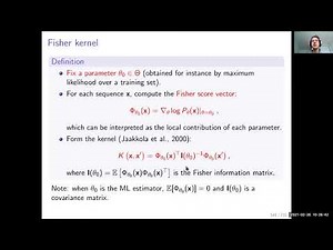 Lecture 17 on kernel methods: kernels for probabilistic models