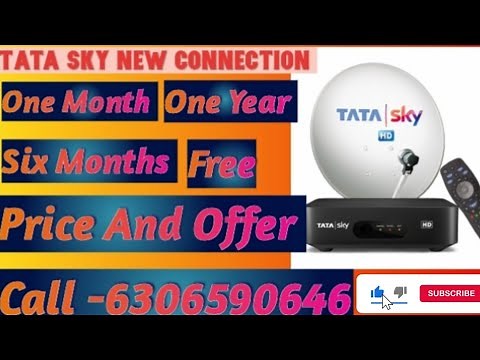 Tata Sky HD Setup Box Price And Offer II Tata Sky Booking Online ll #tataskyconnection