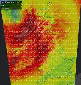 Storm Ashley bringing a wild end to the weekend - for some #stormashley #ukweather #weather