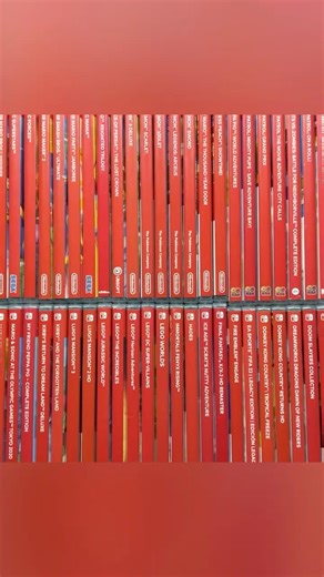 Nintendo Games Collection #nintendo #nintendoswitch #games #gamers #viral #switch #gaming #switch2