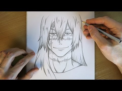How to Draw Mahito | Jujutsu Kaisen Sketching | Easy Anime Drawing Tutorial