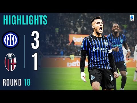 INTER-BOLOGNA 3-1 | HIGHLIGHTS | Lautaro Stars In Inter Victory! | Serie A 2025/26
